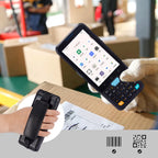 YK957  Android 2d Qr Code Reader Handheld Terminal Pda Android Barcode Scanner With Nfc Rfid Reader Medical Device Pdas 4+64g