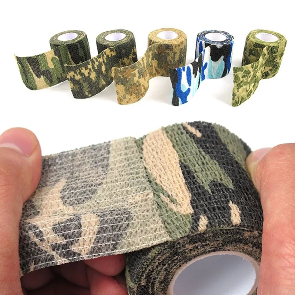 Hunting Camouflage Tape Durable Pistol Firearm Gun Accessories Hunt weapons Stickers Tapes for Gun Waterproof Camping Wrap Main image