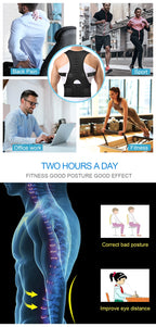 Adjustable Body Orthopedic Support Brace Belt ,pain relief from illess Posturas Shoulder Hunchback Back Posture Corrector belt
