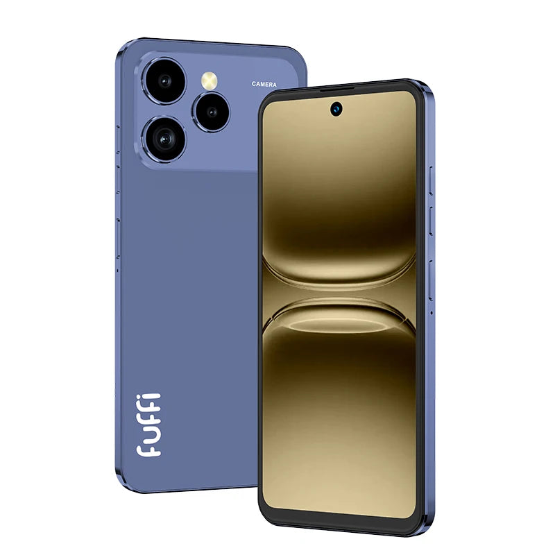 FUFFI Global Vision i17 Pro Max Smartphone Android 8GB RAM 256GB ROM 6.56 Inch Phone 720x1612HD 24+48MP 5G Network Mobile Phones