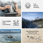 [EU STOCK] DJI Mini 3 Lightweight and Foldable Mini Camera Drone with 4K HDR Video 38 min Flight Time Real Vertical Shooting New Original C0