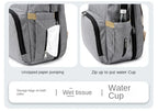 Mommy Diaper Bags Baby Bed Mother Large Capacity Nappy Milk Bottle Backpacks with Changing Mat Convenient Baby Nursing Bags