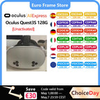 Oculus Quest3S 128G All-in-one Machine VR Glasses Meta Quest3 VR Motion Sensing Intelligent Helmet Game Machine Quest3s 128G