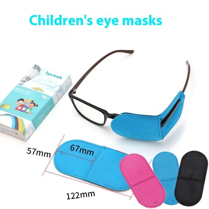 6Pcs Eye Patch Amblyopia Eyeglasses Patches Eyeshade Kid Strabismus Vision Care For Girl Boy Eye Pad