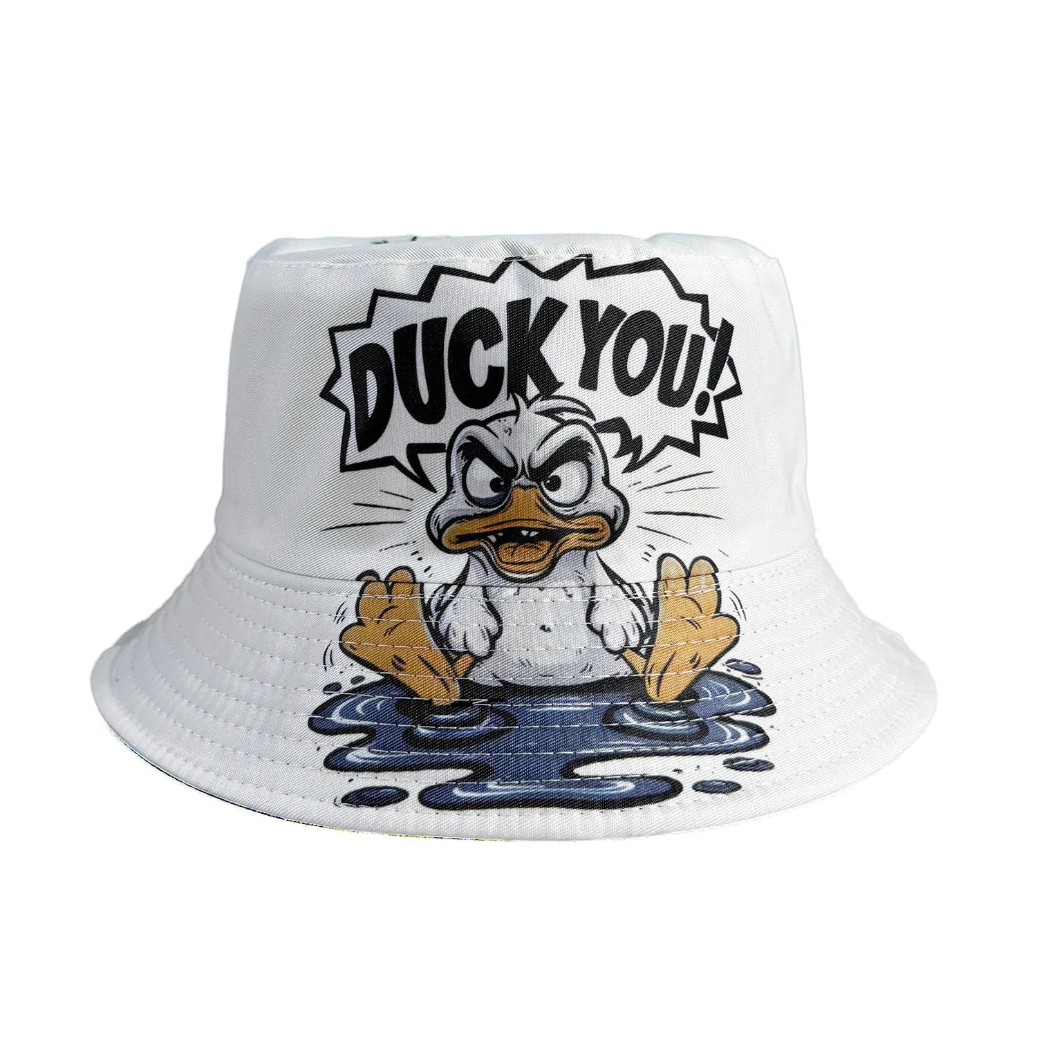 Classic Popular Funny Novelty animal cow frog duck fisherman hat Outdoor Leisure Sunscreen Sun Hat Men Women bucket hats Ürün ana görseli