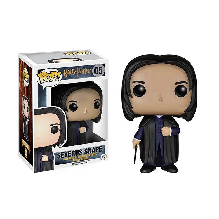 Funko Pop Harri Ron Hermione Tonks Malfoy Dumbledore Snape Fawkes Patronus Potter Fleur Delacour Lucius Malfoy Hedwig Model Toys