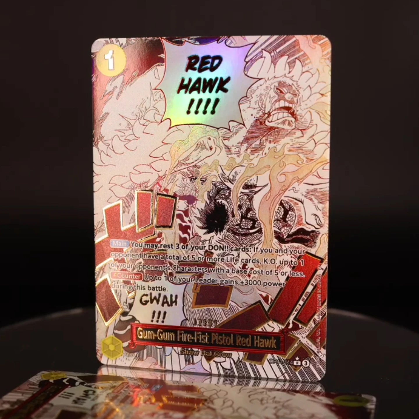 One Piece TCG OPCG English Manga Event Card Set Gear 2 DDM GGG Ground Death Frighten Me OP09 OP10 OP11 OP12 OP14 Gold Stamping