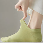 10pieces=5 Pairs Women Socks Casual Breathable High Quality Ankle Sock Summer Low Cut Cotton Thin Short Elastic Sox calcetines