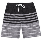 DATIFER Summer New Fashion Polyester Men Shorts Beach Quick Dry Printing Swimsuit Plus Size Mesh Liner Surfing Gym Shorts Men