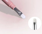 Double Ended Lying Silkworm Pencil 2 in1 Highlighter Nude Lower Eyelid Contour Aegyo-sal Eyeliner Makeup Stick with Detail Brush