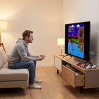 TV Game Stick K8 HD Retro Video Game Console 40000+ Games Double Wireless Controller Home 3D Games 40+ Emulator For Gifts