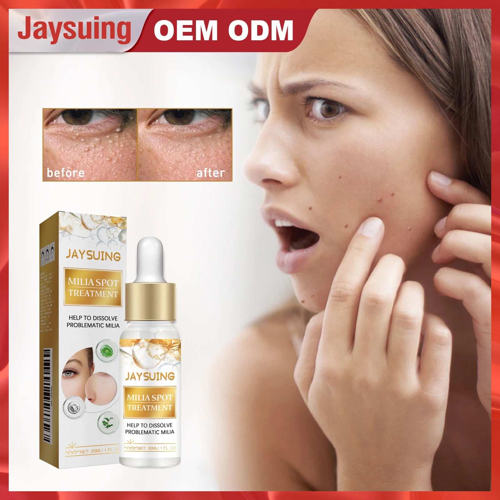 Eye care essence lotion gently cares for the skin around the eyes, providing particle protection, nourishment, and hydration.