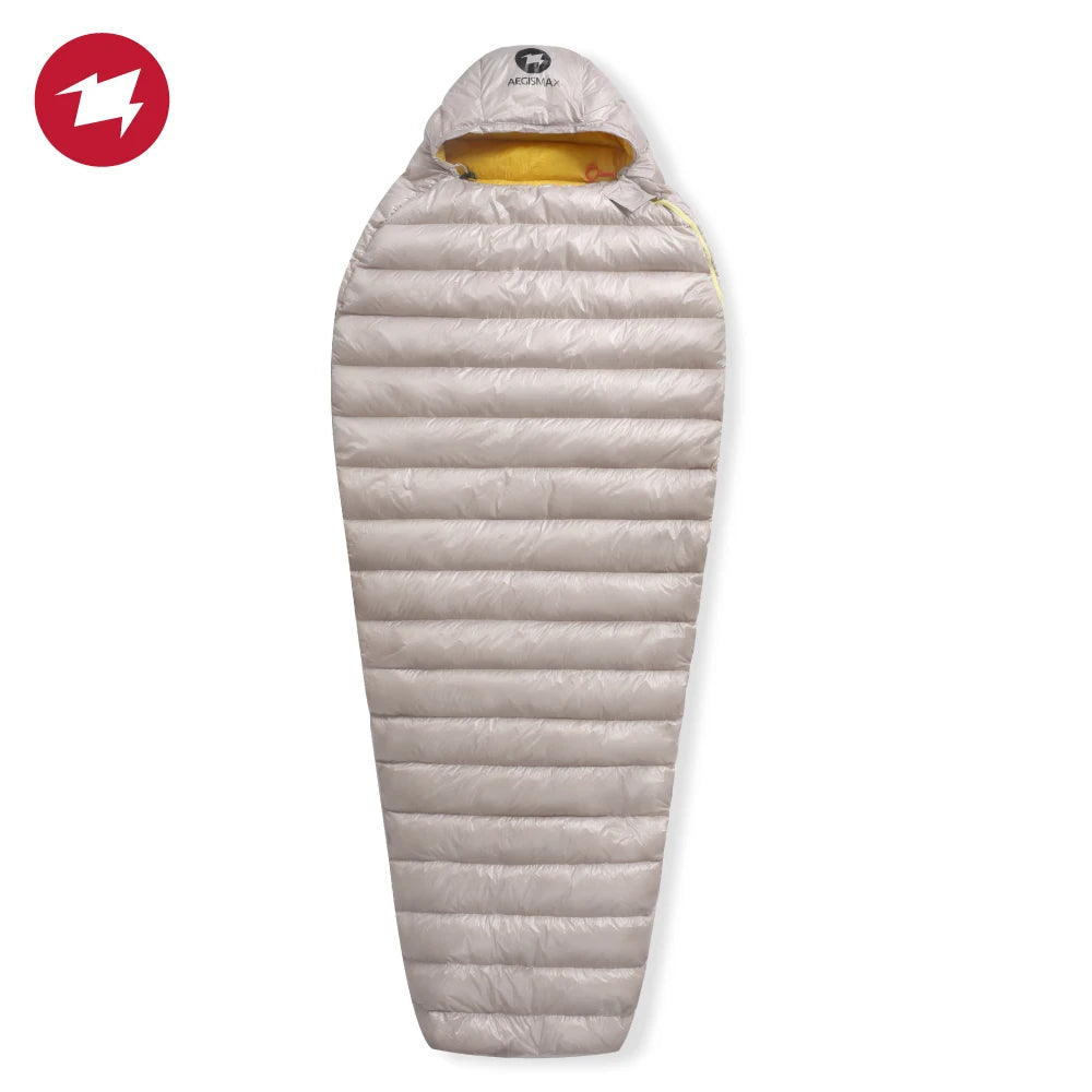 AEGISMAX LETO & NANO 700FP Ultra Dry Goose Down Sleeping Bag Ultralight Down Sleeping Bag for Camping and Hiking Ürün ana görseli