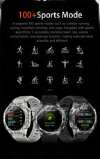 GPS Sports Smartwatch Men Women Swim Waterproof Fitness Tracker 2GB Memory Offline Maps  SpO2 Rugged Outdoor Smartwatch for Men