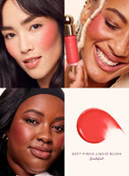 Rare Beauty Happy Lucky Love Blush Long Lasting Plump Seamless Liquid Blush Dewy Waterproof Mositure Face Women Cosmetic Makeup