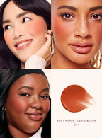 Rare Beauty Light Silky Touch Highlighter Soft Pinch Liquid Blush Positive Light Lqiuid Luminizer Stay Vulnerable Melting Blush