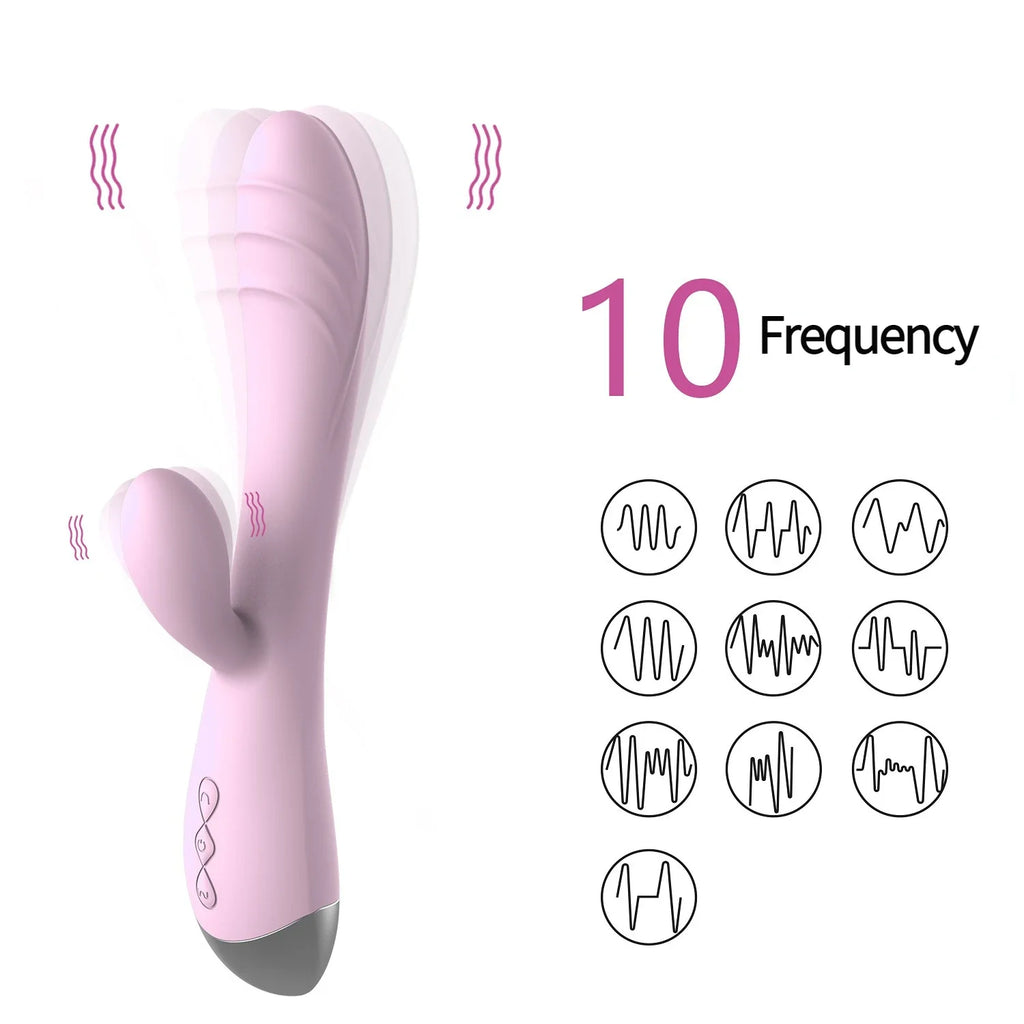 Dildo Vibrator For Women Powerful G-Spot Clitoris Stimulator Vagina Massager AV Wand Female Masturbator Sex Toys for Adult 18+