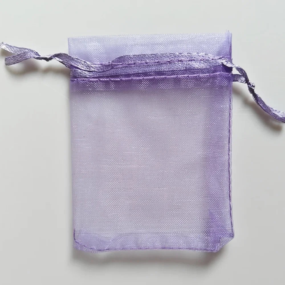 25/50/100pcs Organza Gift Bag Multicolor Drawstring Pouches For Candy Jewelry Bag Packing Wedding Gift Bags Organza Bag