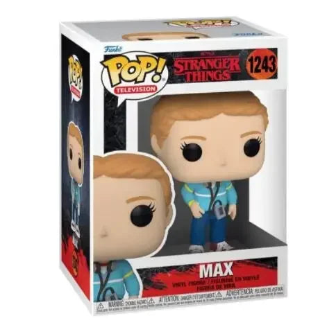Hot Sale FUNKO POP Stranger TELEVISION Anime Character Series MAX #1243 FIGURE Action Children's Collection Toys