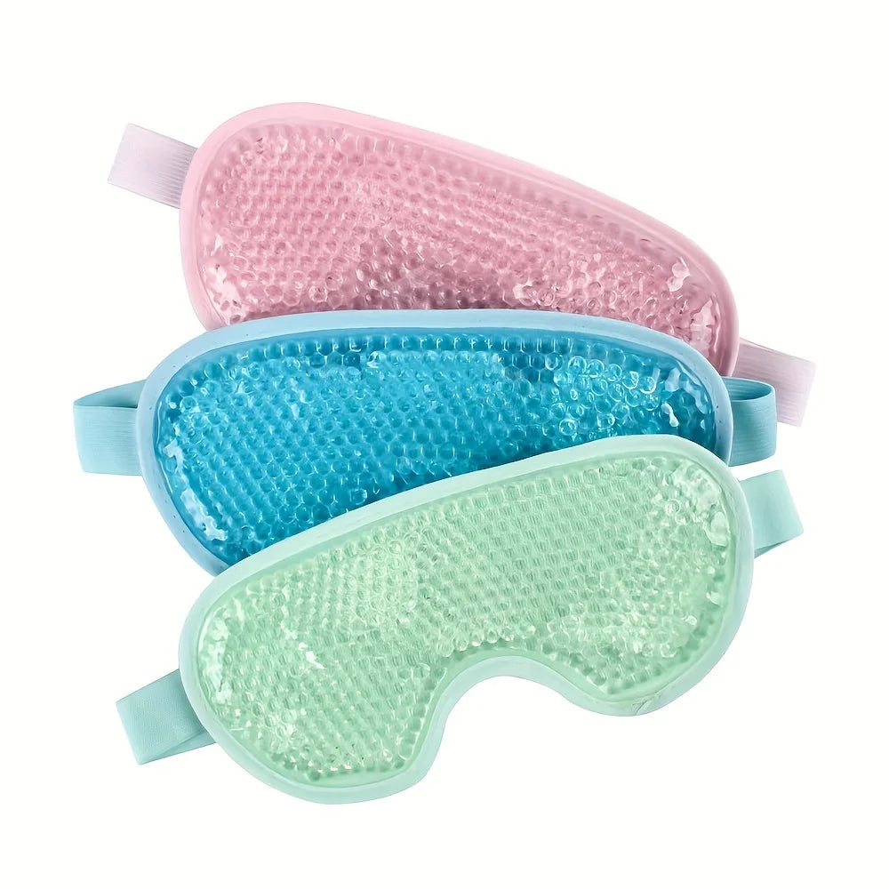 Reusable Hot Cold Gel Eye Mask, for Puffy Eyes, Headache, Sleep & Daily Eye Care, Flexible Comfort Compress Ürün ana görseli