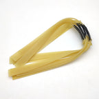 6pcs Slingshot Hunting Powerful Flat Rubber Band 0.45-1.4 mm High Elasticity Outdoor Catapult Shooting Accessories