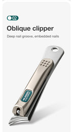 MR.GREEN Premium Manicure Set Professional-Grade Stainless Tools with Clean Lines & Travel-Ready Design Portable Case