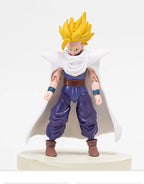 12-18CM Anime Dragon Ball Z Super Saiyan Son Goku Broly Vegeta Anime Action Figure Model Gifts Collectible Figurines for Kids