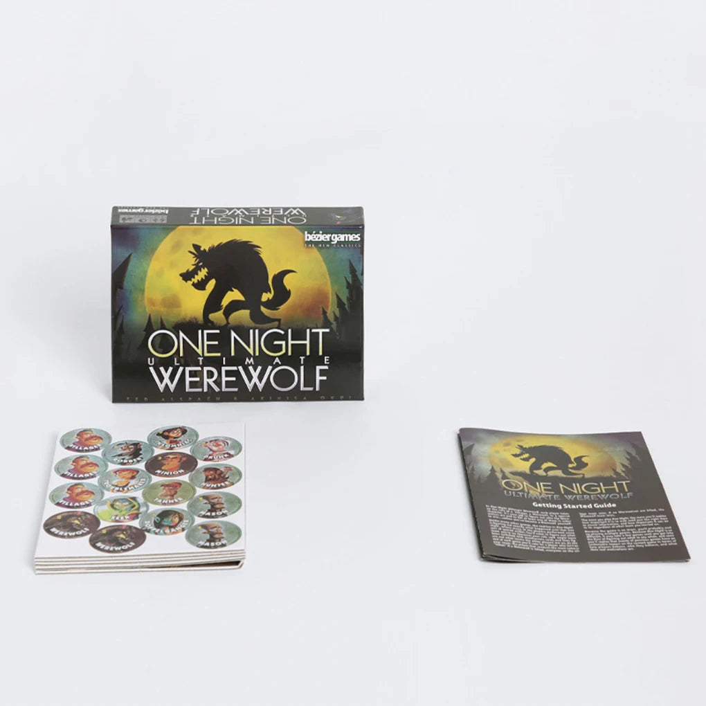 Board Games One Night Ultimate Werewolf Game Card Daybreak Vampire Alien Bonus Roles Party Home Playing Cards Paper Game Card