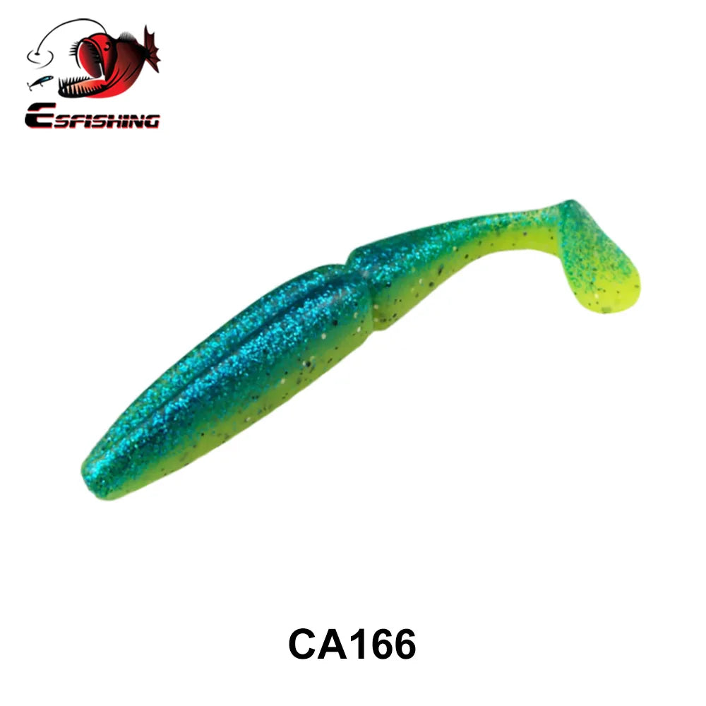 ESFISHING Fishing Lure Easy Shiner 100mm125mm155mm 200mm pesca isca artificial Silicone Bait Leurre Souple pike bass
