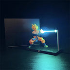 DRAGON BALL Son Goku Kamehameha night lamp desktop decoration model night anime surrounding children's toys birthday gift