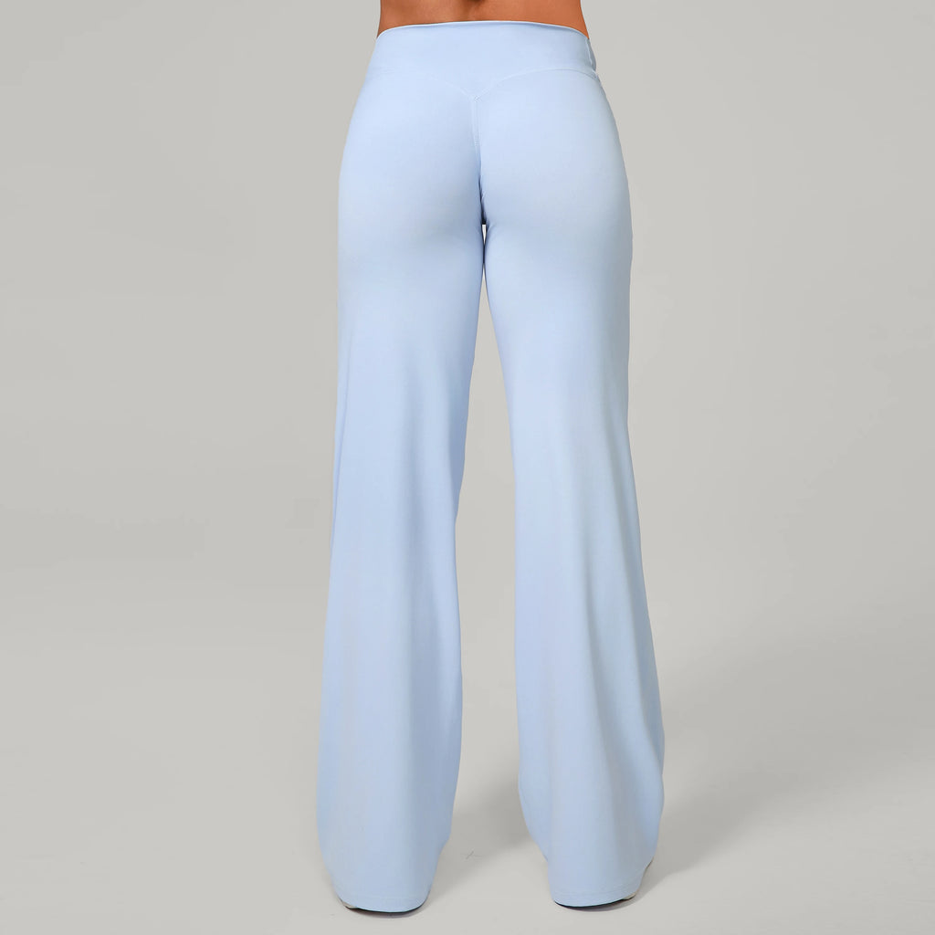 Women Straight Yoga Leg Bottoms Soft Stretchy Fabric Women's Yoga Pants GYM Sweat-Wicking Properties Running Sport Trousers