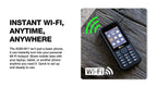 AGM M11 4G Rugged Phone IP68 Waterproof 4000mAh Removable Battery Wi-Fi Hotspot Reverse Charging FM Radio for Outdoor
