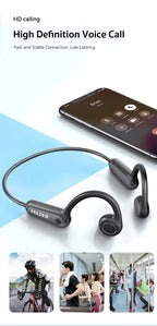 ERAZER XF22 Earphone Bluetooth 5.4 Sports Wireless Headphones Bone Conduction Headsets with Mic Neckband headphones