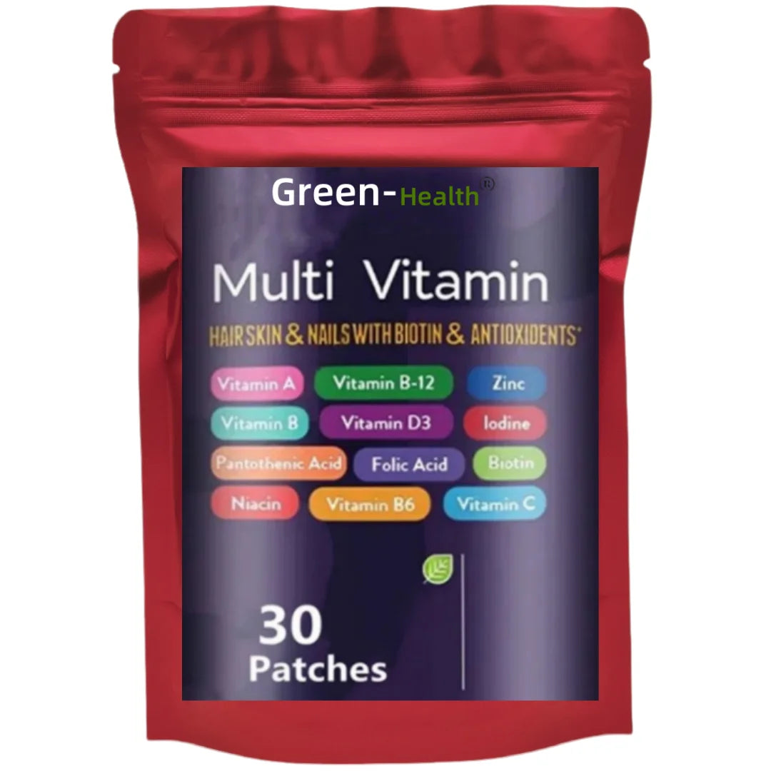 Multivitamin Patches - Packed with Vitamins & Minerals, Boosts Energy, Supports Immune System, Offers Antioxidant Benefits. Ürün ana görseli