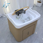 Hair Wash Water Tank Portable Shampoo Bed Acrylic Bowl Sink Hair Care and Styling Appliances for Beauty Salon