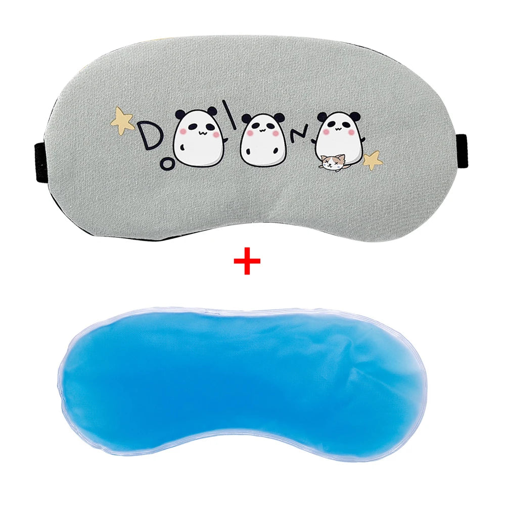 1Pc Eye Mask Dedicated Ice Pack Eye Shade Cooler Bag Sleeping Mask Cover Patch Cold Soothing Gel Health