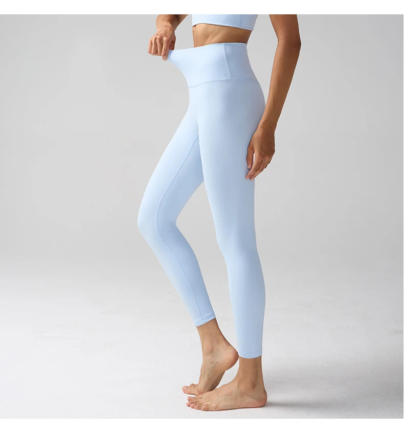High Waist Naked Feeling Leggings Women Fitness Running Yoga Leggings Pants Energy Gym Tight Leggings Casual Workout Leggings