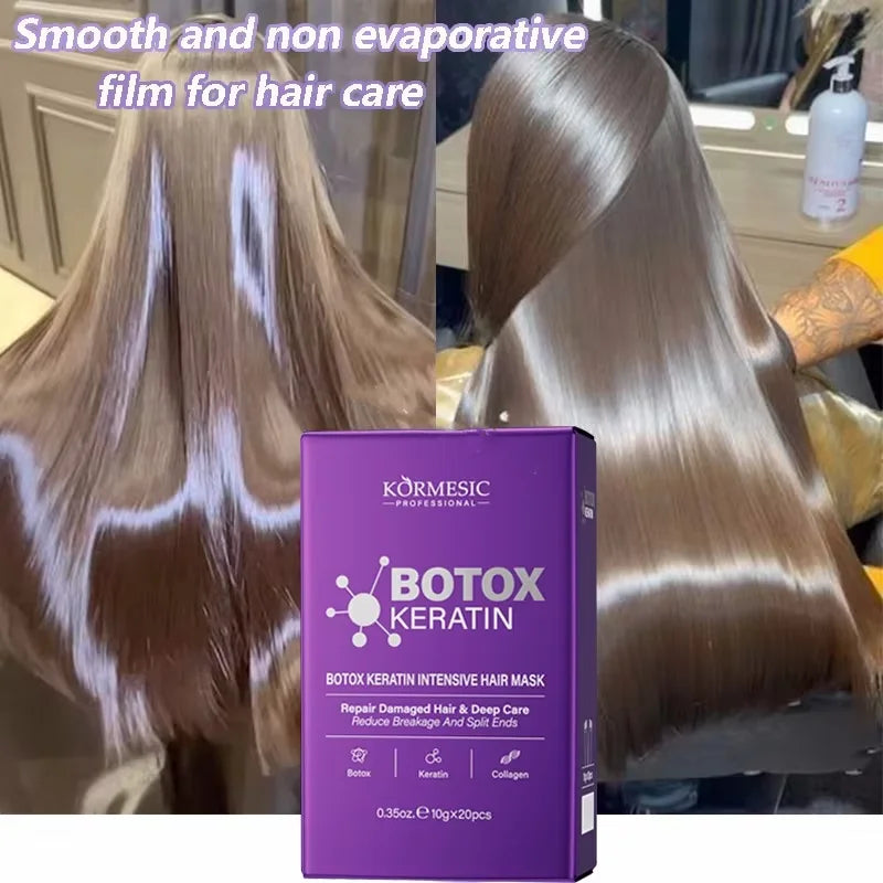 Keratin Hair Mask Magical 5 Second Repair Damage Frizzy Soft Smooth Shiny Hair Deep Moisturize Hair Treat Repair Hair Care Mask Ürün ana görseli