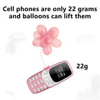 SERVO BM10 Mini Mobile Phone 2 SIM Card Bluetooth Earphone Voice Changer Dialer Low Radiation Sound Recording Small Cellphone