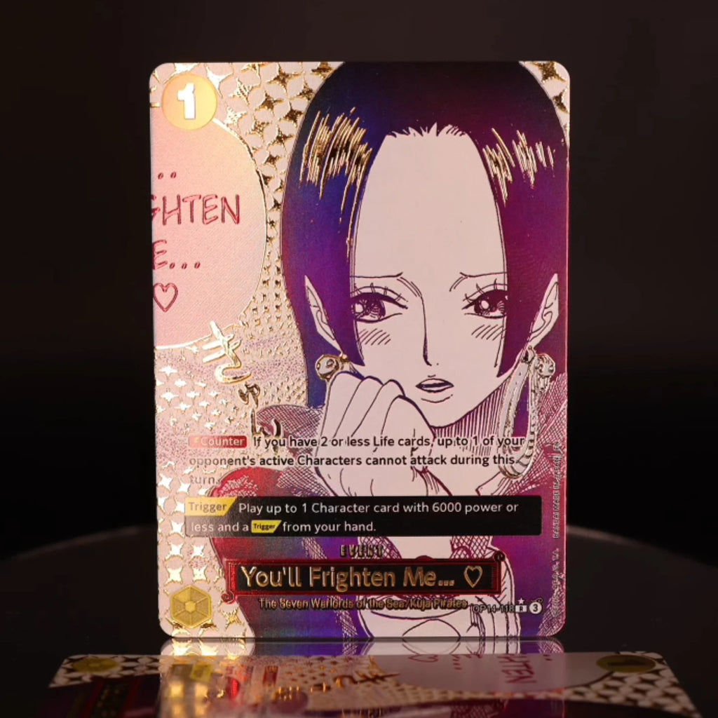 One Piece TCG OPCG English Manga Event Card Set Gear 2 DDM GGG Ground Death Frighten Me OP09 OP10 OP11 OP12 OP14 Gold Stamping