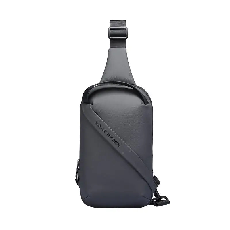 Mark Ryden Men Bag Oxford Sling bag 7.9 inch Male Chest Bag Crossbody Bag For Man Moto Biker Shoulder Bags Black New Fashion Bag