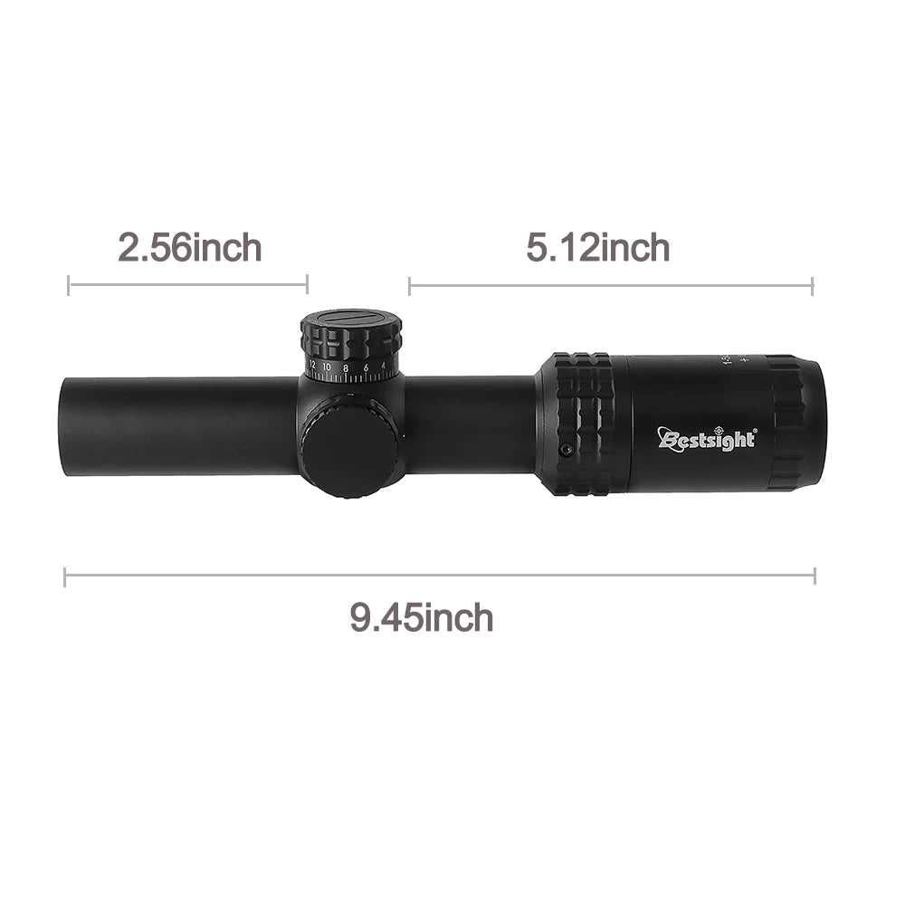 1-5x24 Scopes Compact Scope Hunting Scopes Tactical Sight Wide Angle Sight