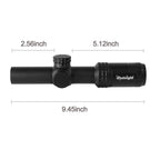 1-5x24 Scopes Compact Scope Hunting Scopes Tactical Sight Wide Angle Sight