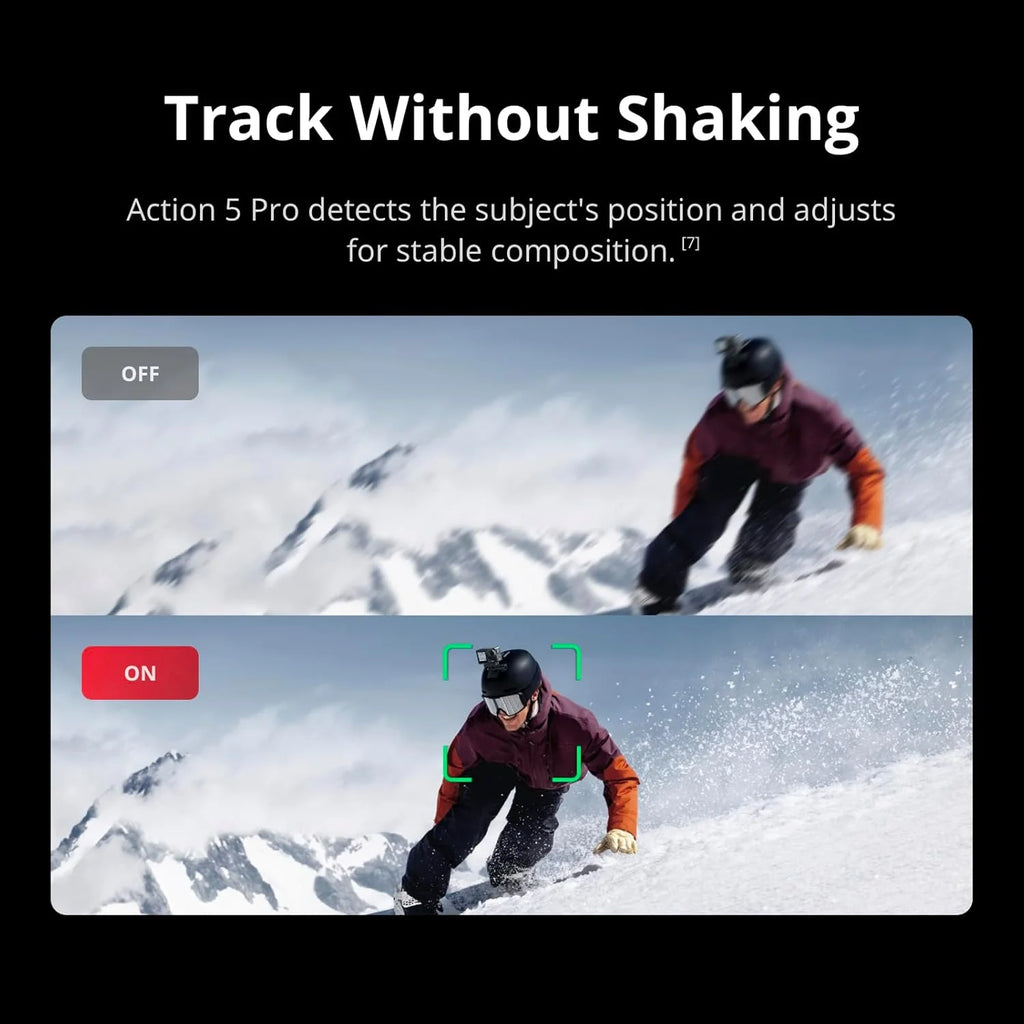 DJI Osmo Action 5 pro camera 1/1.3″ Sensor 4hrs Extended Battery Life, 4K/120fps Video Camera