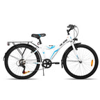 Hiland 20/24 Inch Children's Mountain Bike for Children Boys Girls from 6-10 Years with Shimano 6 Speed Gears