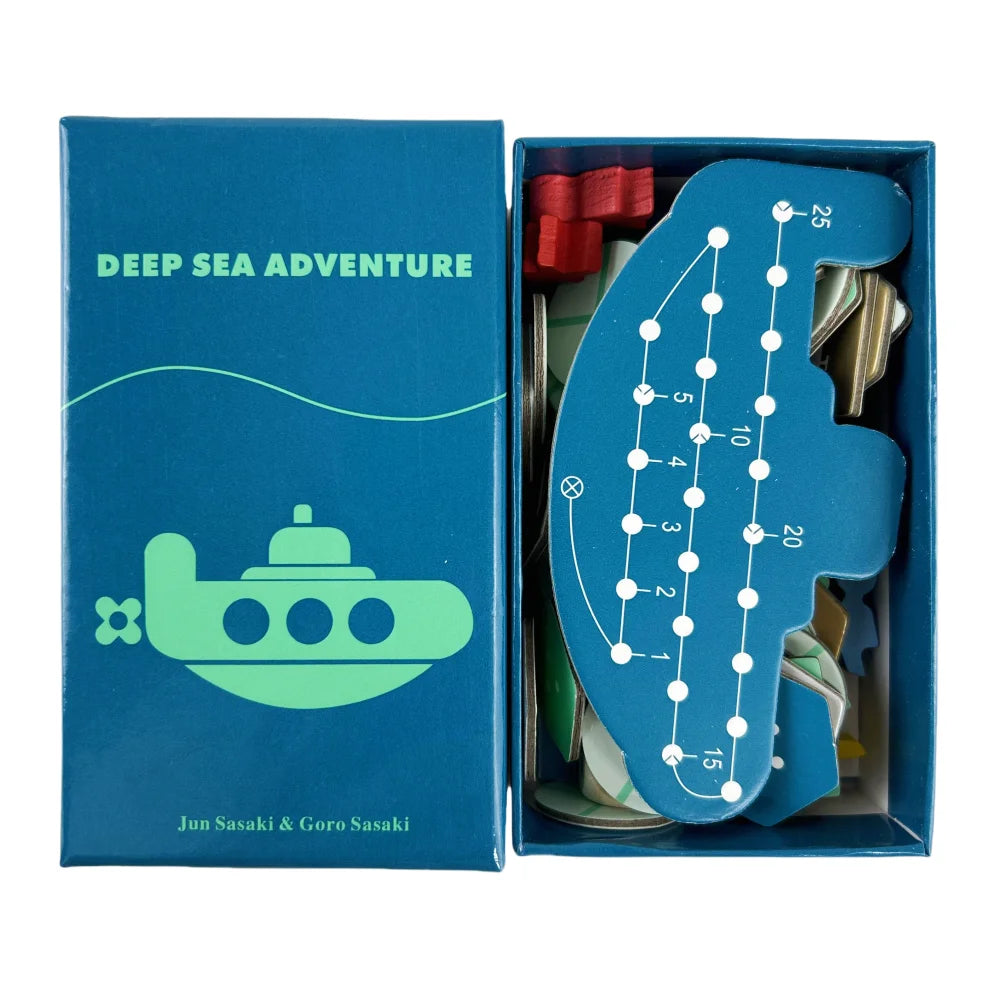 Deep Sea Adventure Board Game Card Game Family Party Entertainment Interactive Toys Gift for Children Funny English Game Ürün ana görseli