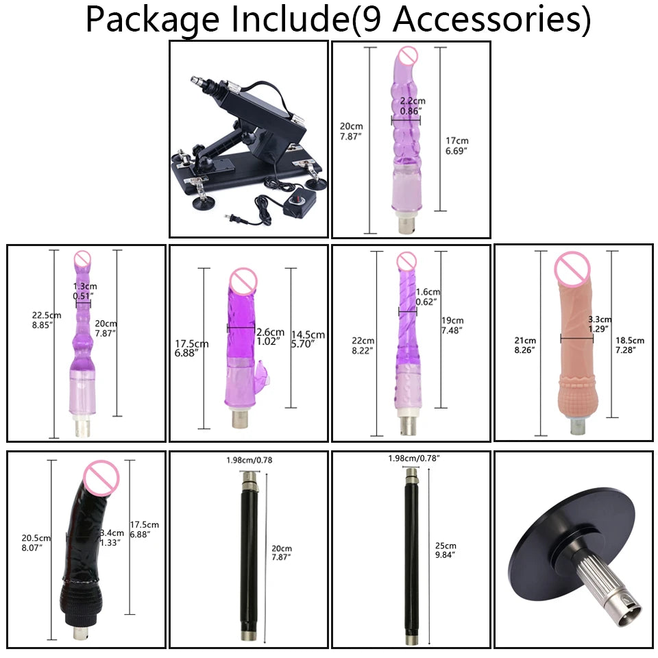 ROUGH BEAST Sex Machine for Women and Men with Dildo Attachment Automatic Masturbation Machine 3XLR Connector Sex Toys Products