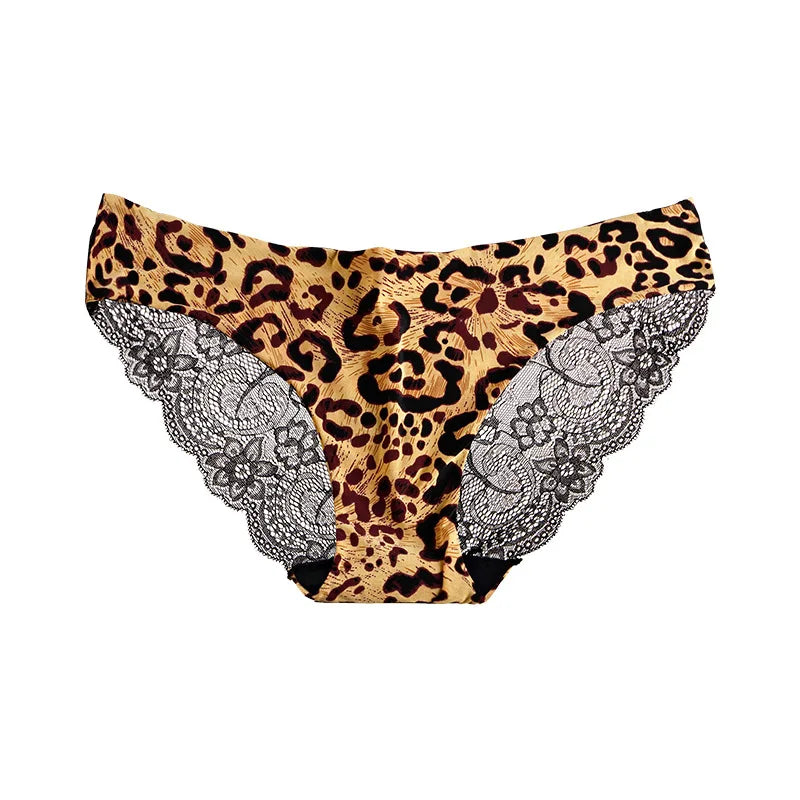 Woman Lace Panties Sexy Transparent Panty Low-Rise Cotton crotch Briefs Plus Size Ladies Underwear Intimates New Hot Sale