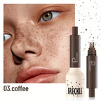 Natural Nude Makeup Fake Freckles Pen Waterproof Long Lasting Light Coverage Freckle Stamp for Women