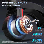 HX X6 Electric Scooter Adult 350W 7.5AH 36V 25KM/H Foldable Electric Kick E Scooter 5.5 inch Wheel EScooter For Adult Children